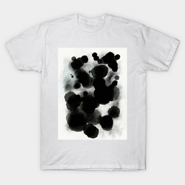 Bleach Dye Inverted Forensic T-Shirt by faiiryliite